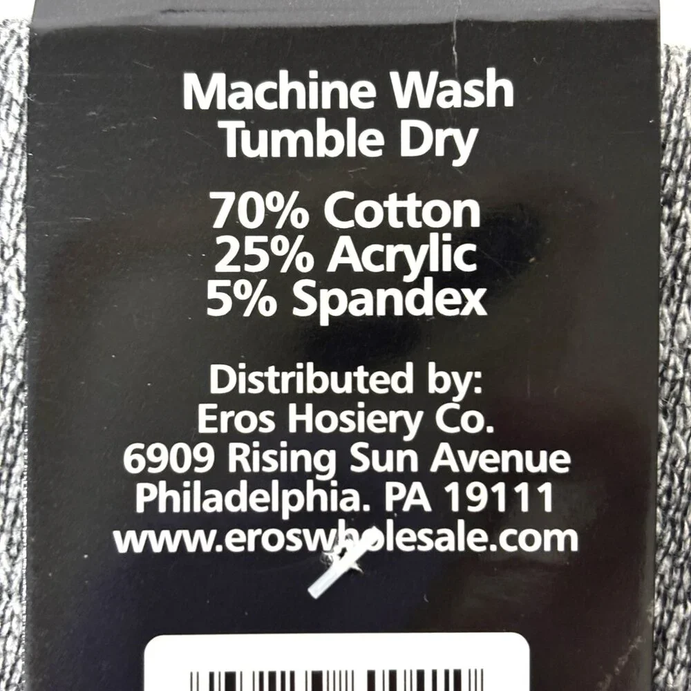 Eros Thermal Tube Boot Socks – Fits up to Size 10 – 13 NWT
